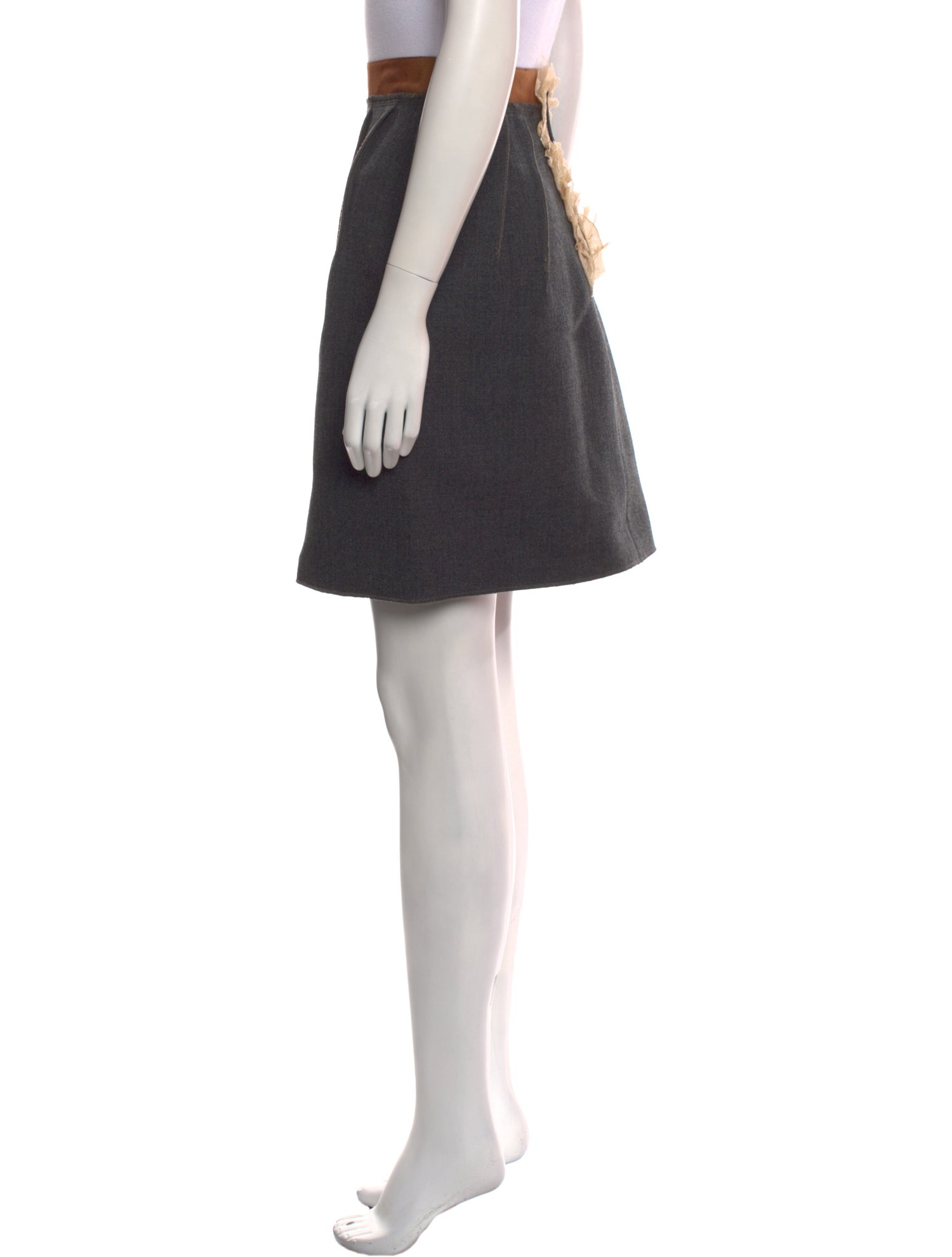 D&G Wool Knee-Length Skirt