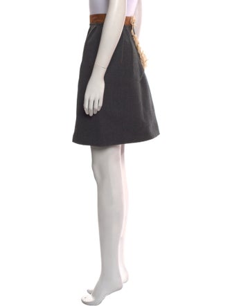 D&G Wool Knee-Length Skirt