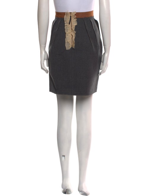 D&G Wool Knee-Length Skirt