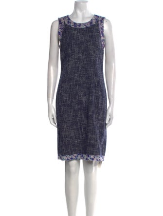 D&G Scoop Neck Knee-Length Dress