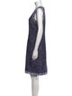 D&G Scoop Neck Knee-Length Dress