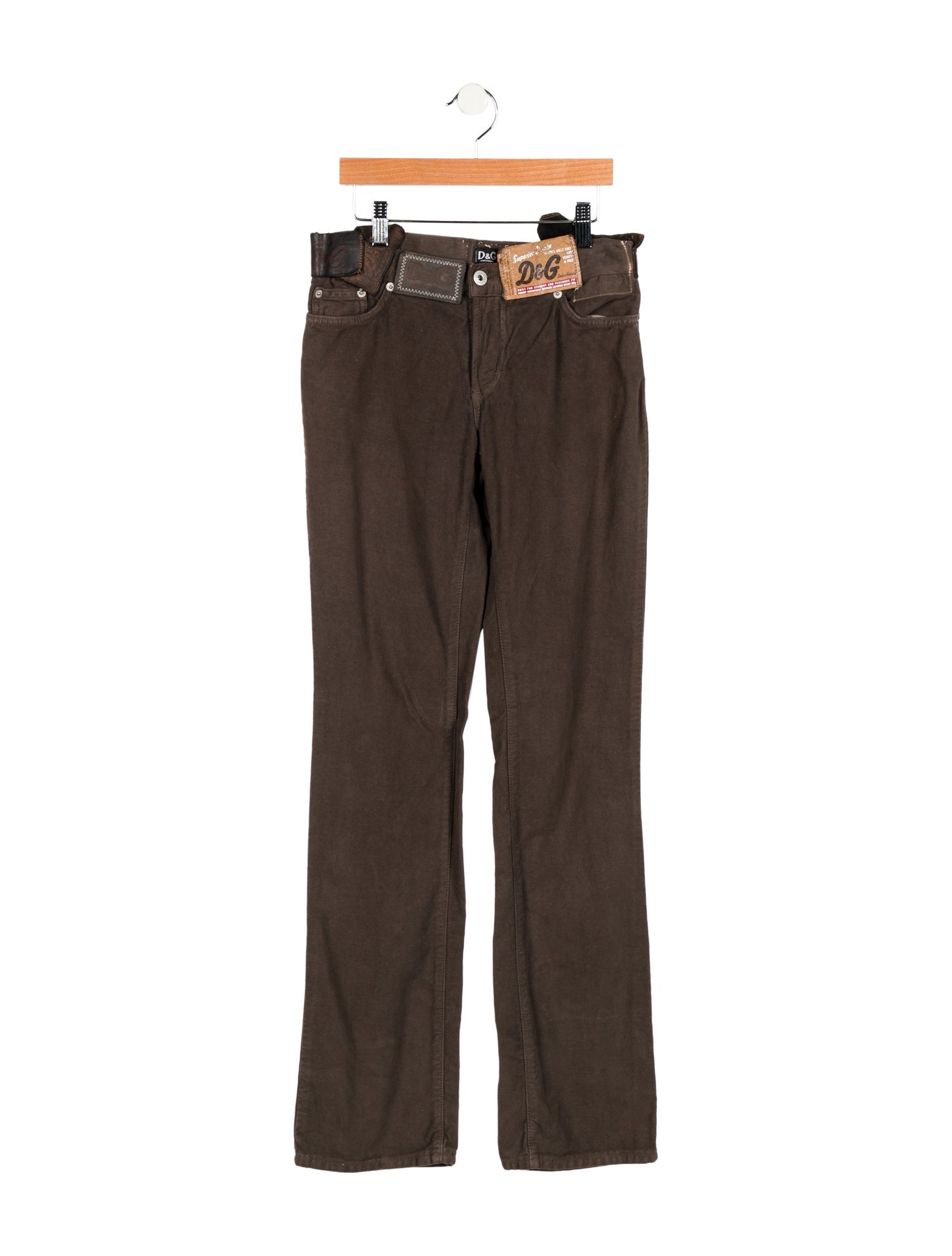 D&G Vintage Straight Leg Pants