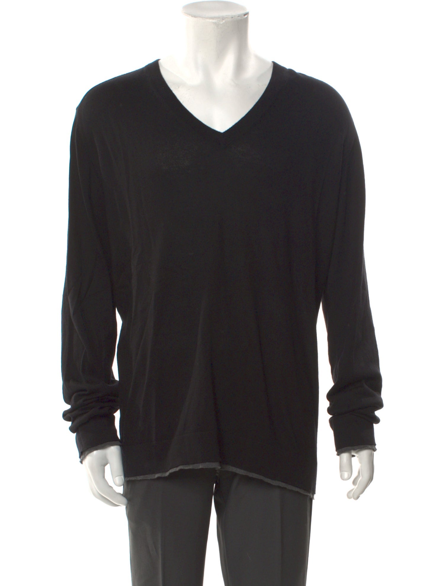 D&G Silk V-Neck Pullover w/ Tags
