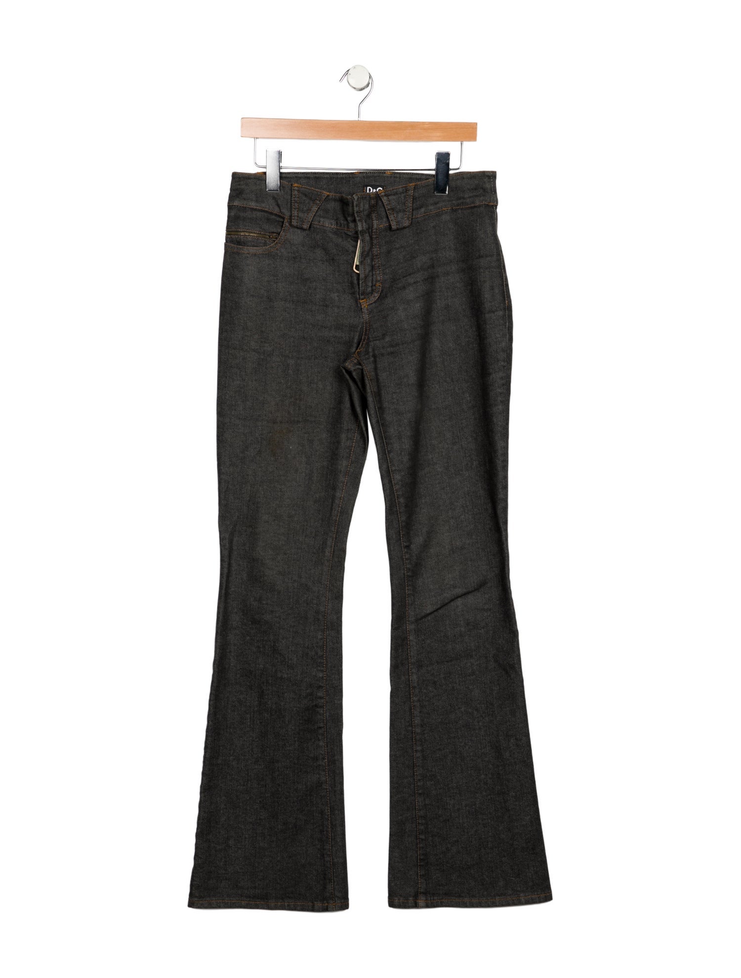 D&G Mid-Rise Wide Leg Jeans