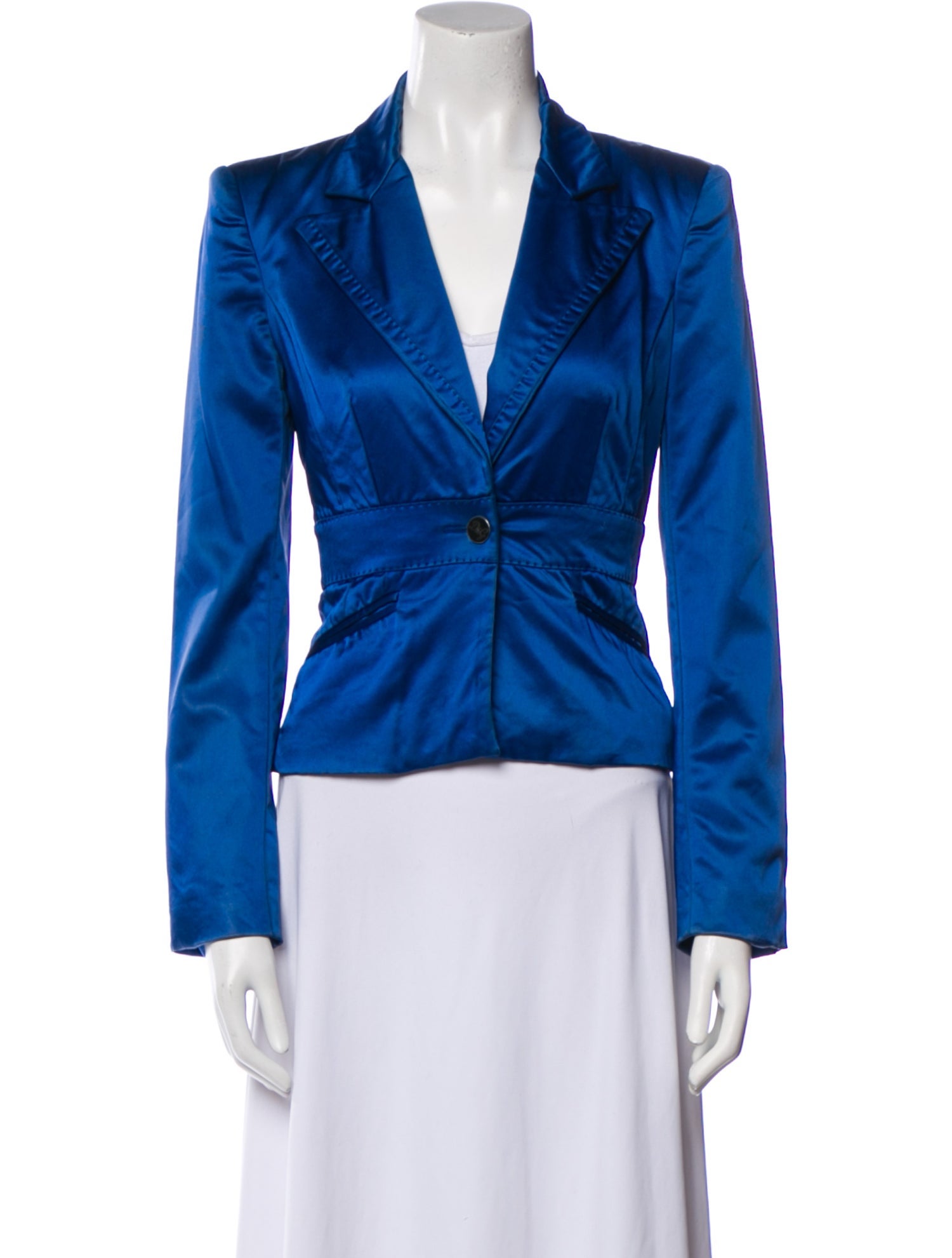 D&G Silk Floral Print Blazer