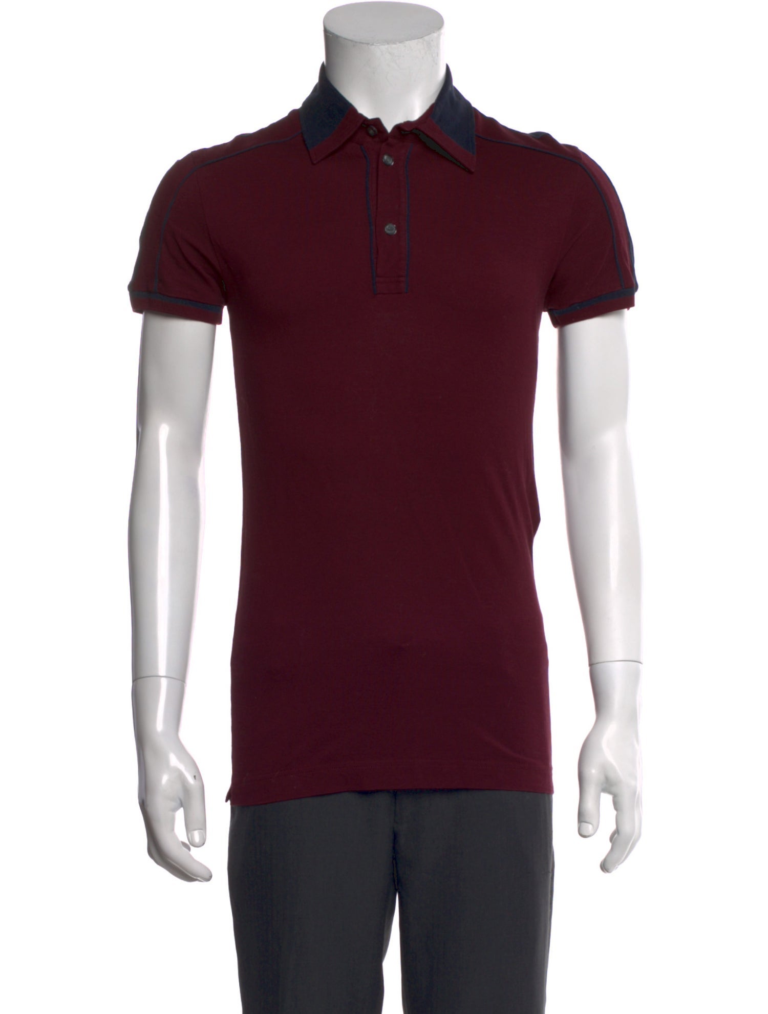 D&G Crew Neck Short Sleeve Polo Shirt
