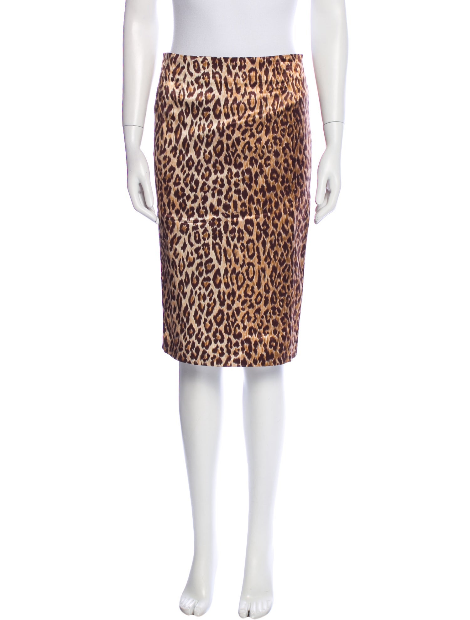 D&G Silk Knee-Length Skirt