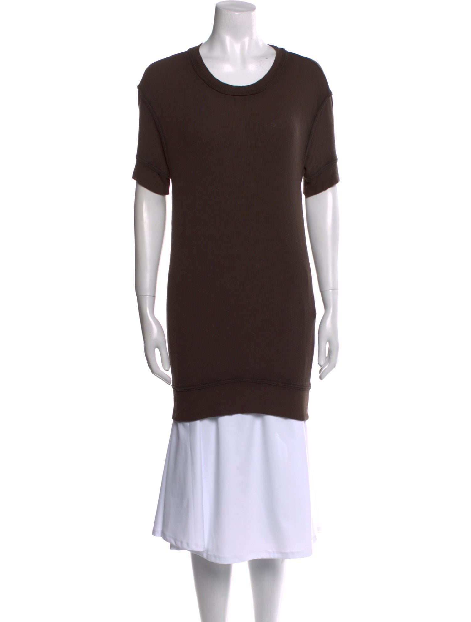 D&G Scoop Neck Short Sleeve Tunic