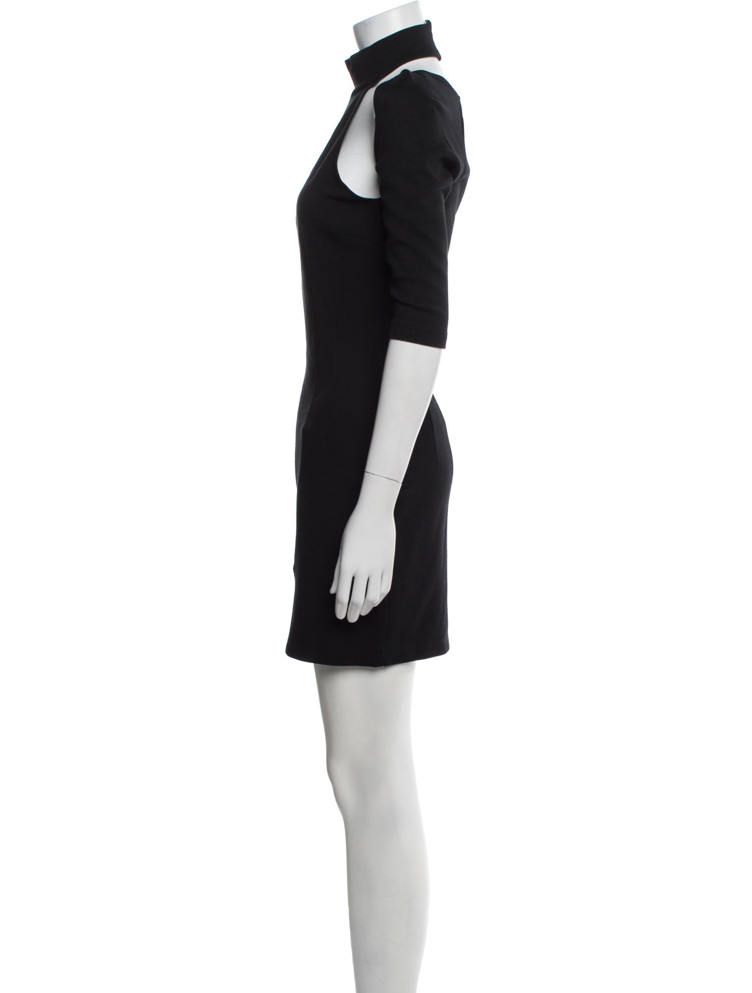 D&G Mock Neck Mini Dress