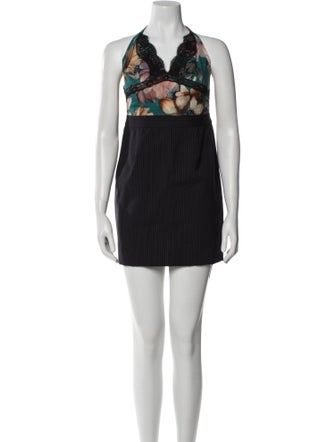 D&G Virgin Wool Mini Dress