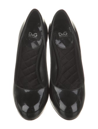 D&G Patent Leather Pumps