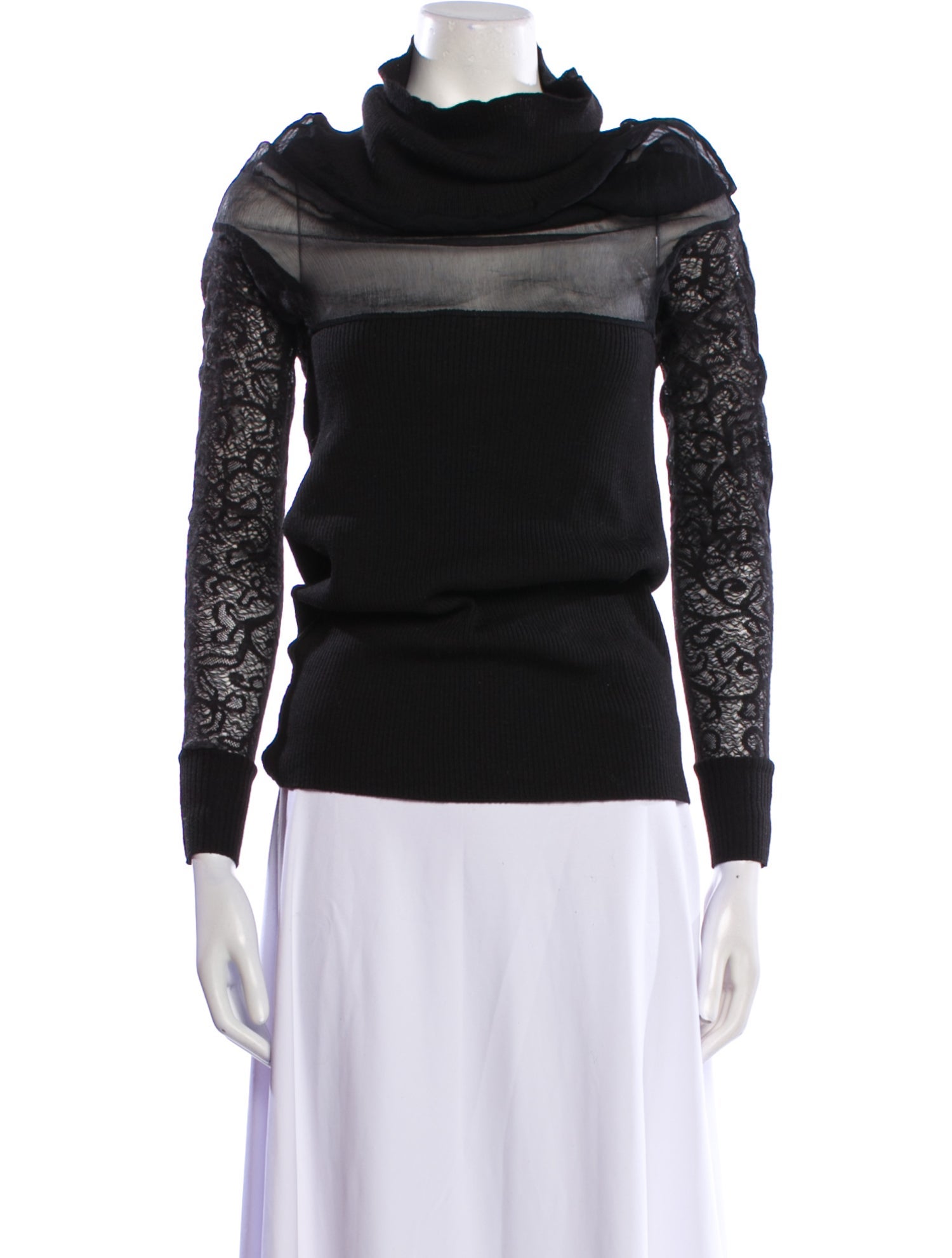 D&G Striped Turtleneck Sweater