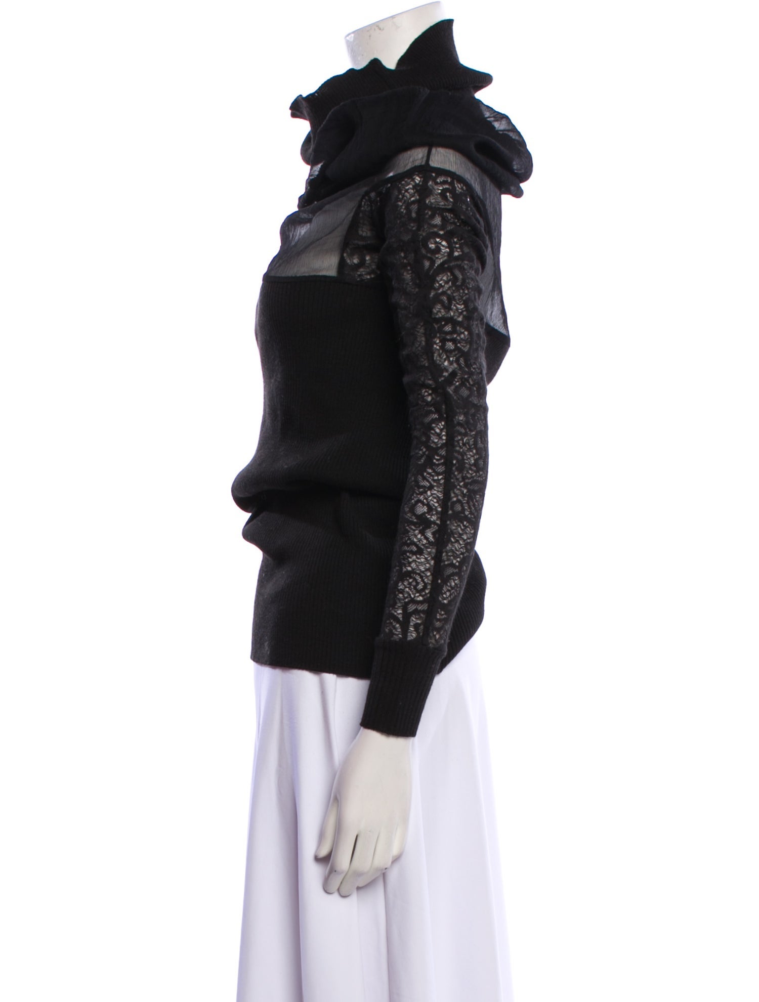 D&G Striped Turtleneck Sweater