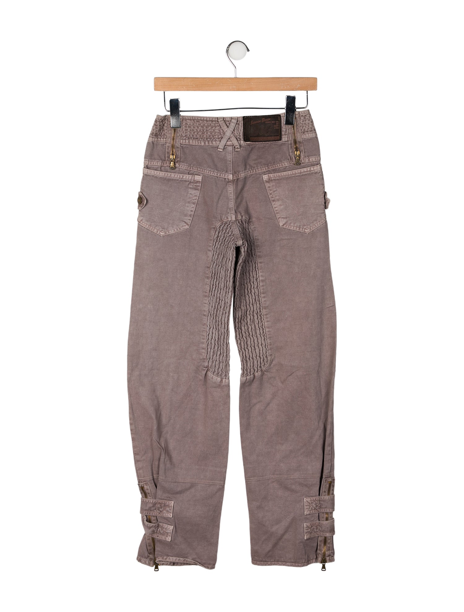 D&G Mid-Rise Straight Leg Jeans