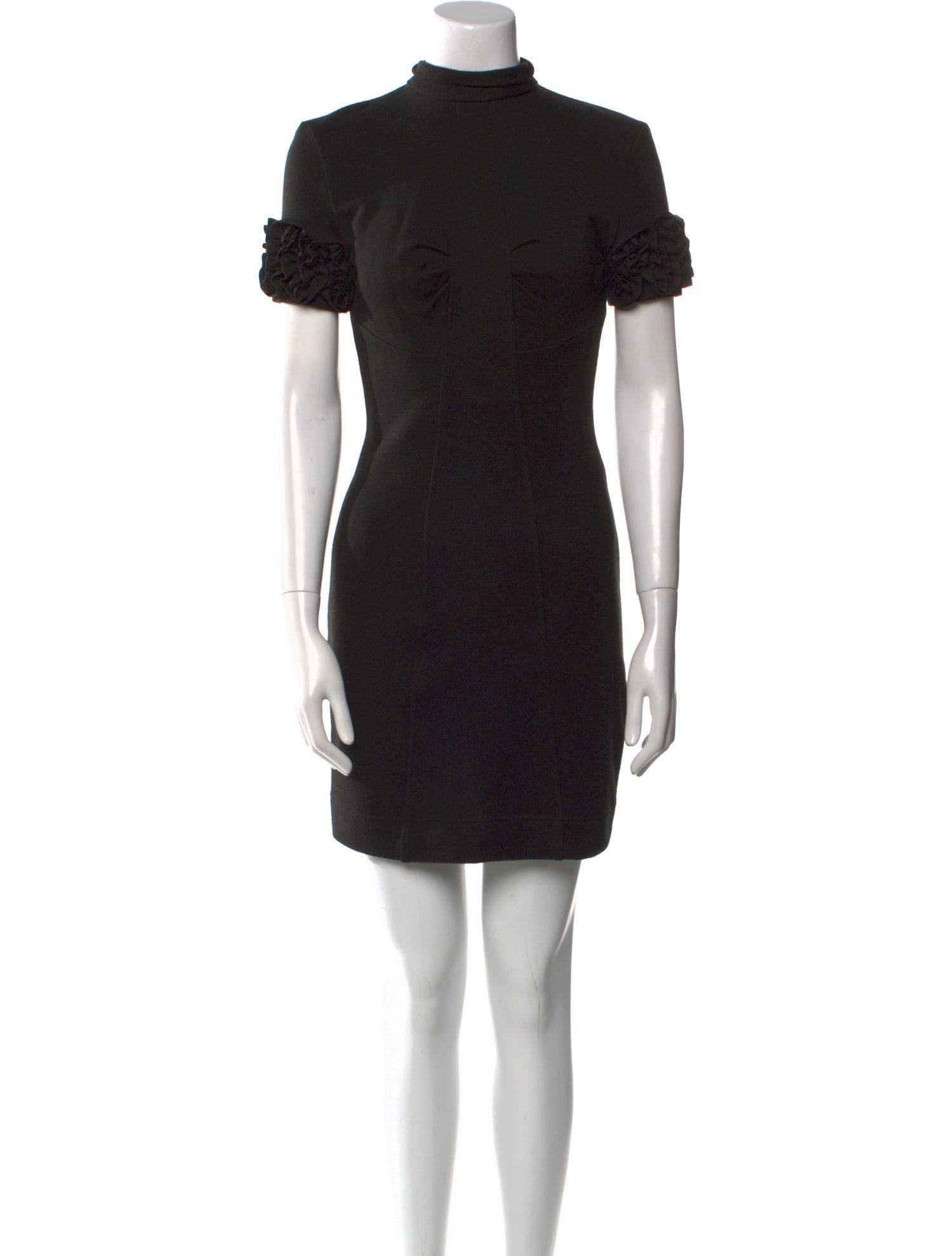 D&G Mock Neck Mini Dress