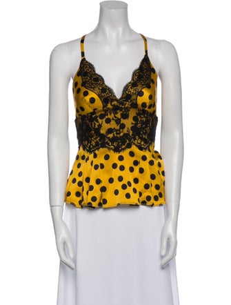 D&G Silk Printed Top