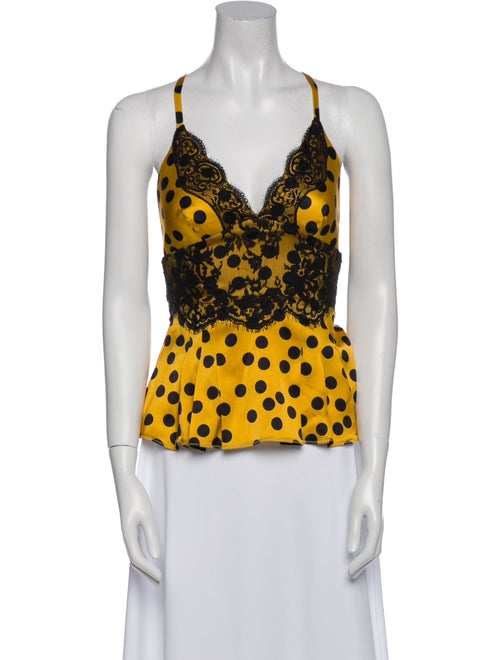 D&G Silk Printed Top