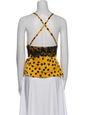 D&G Silk Printed Top