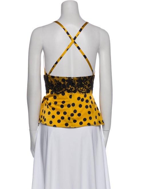 D&G Silk Printed Top