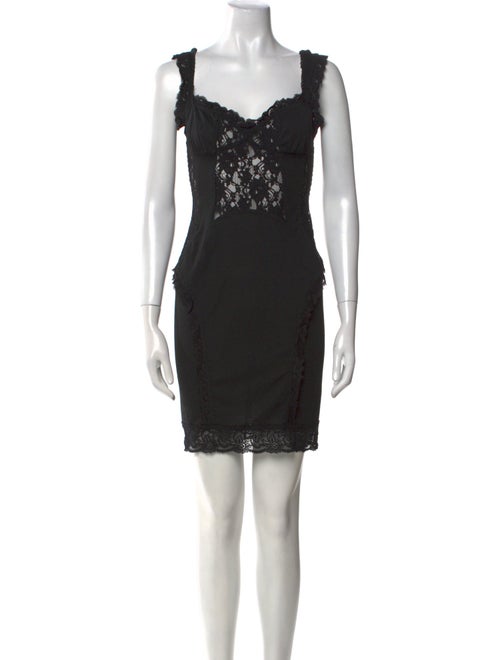 D&G Square Neckline Mini Dress