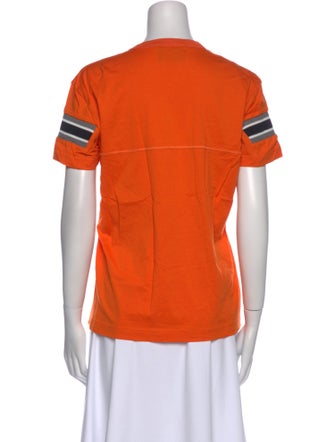 D&G Graphic Print V-Neck T-Shirt