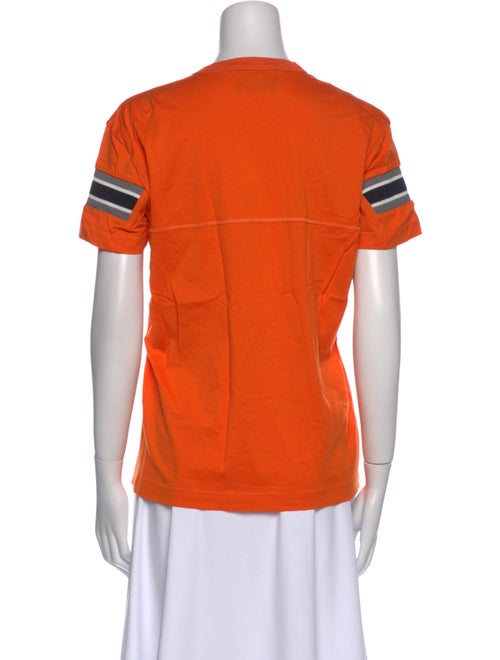 D&G Graphic Print V-Neck T-Shirt