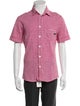D&G Plaid Print Short Sleeve Shirt