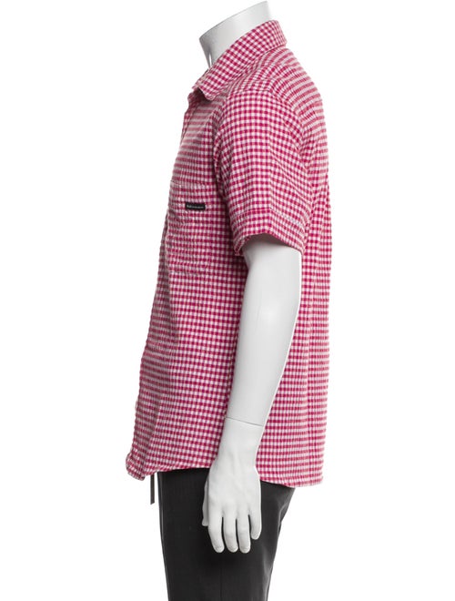 D&G Plaid Print Short Sleeve Shirt