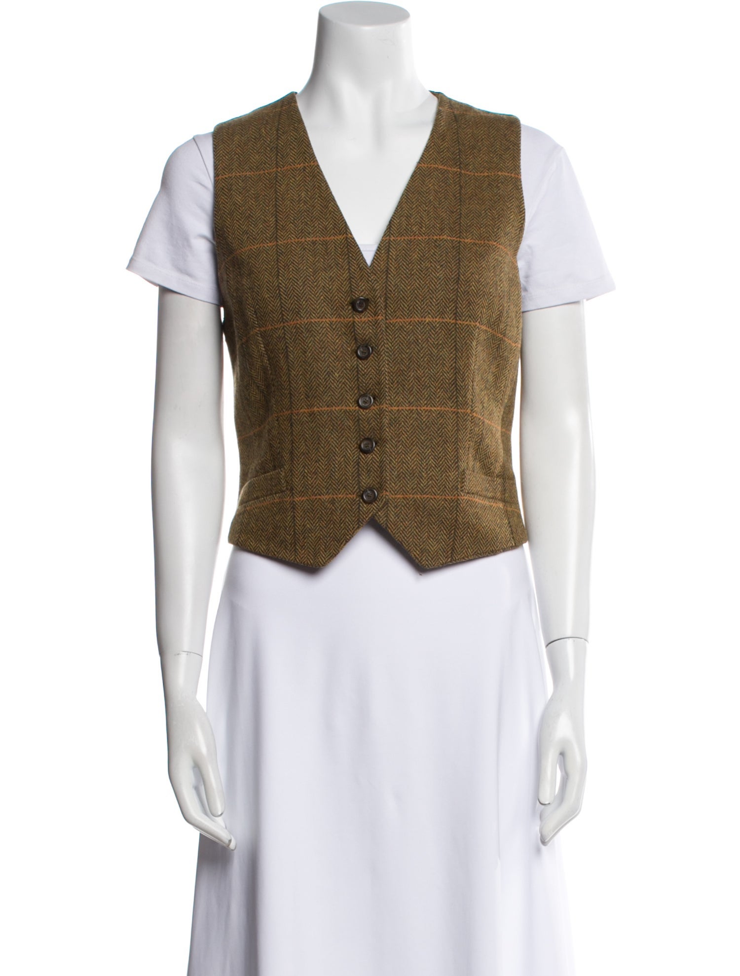 D&G Wool Printed Vest