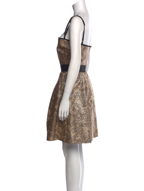 D&G Lace Pattern Mini Dress