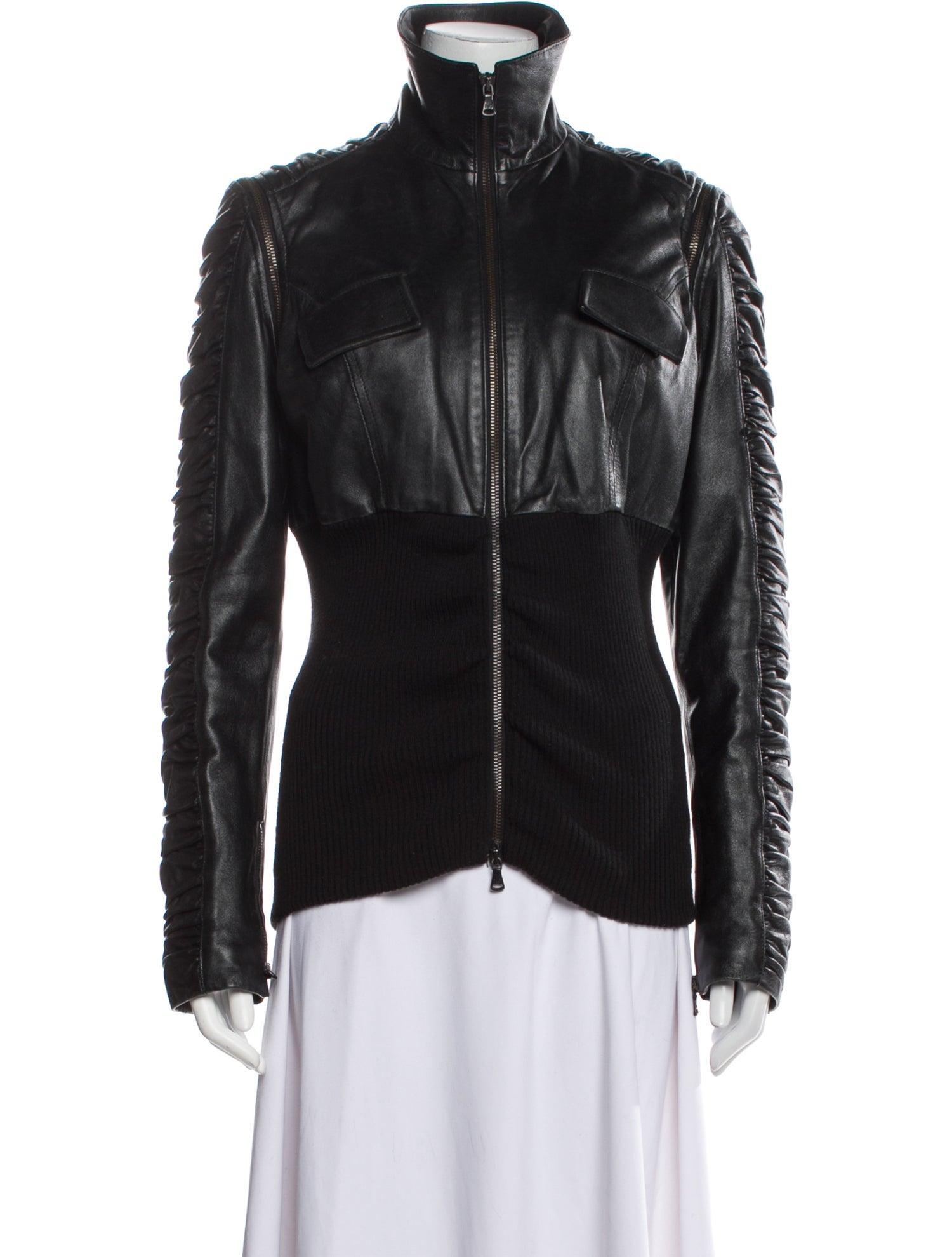 D&G Leather Biker Jacket