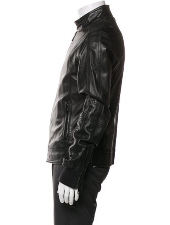 D&G Lambskin Moto Jacket