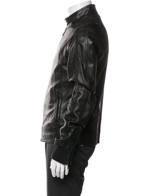 D&G Lambskin Moto Jacket