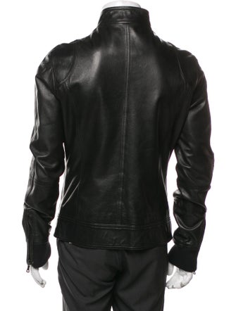 D&G Lambskin Moto Jacket