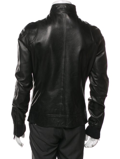 D&G Lambskin Moto Jacket
