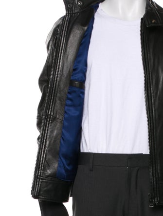 D&G Lambskin Moto Jacket