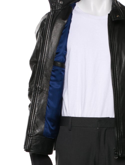 D&G Lambskin Moto Jacket