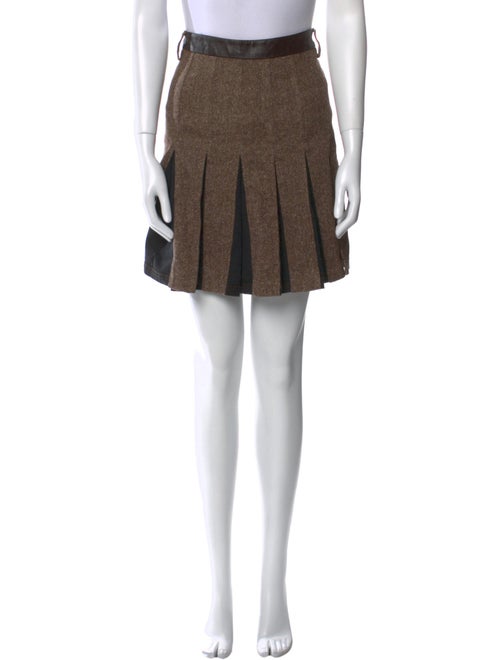 D&G Virgin Wool Mini Skirt
