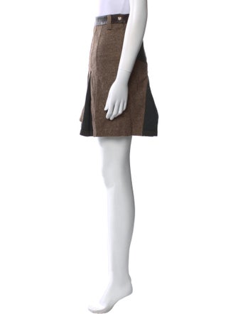 D&G Virgin Wool Mini Skirt