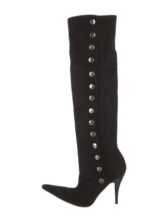D&G Suede Sock Boots