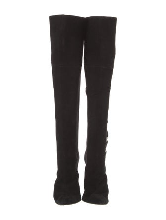 D&G Suede Sock Boots