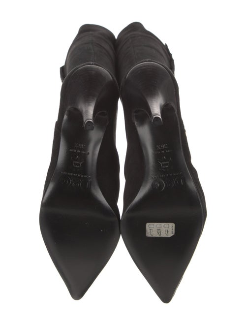 D&G Suede Sock Boots