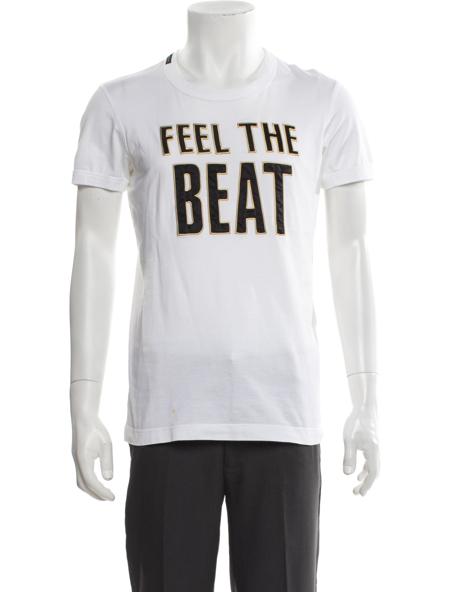 D&G Graphic Print Crew Neck T-Shirt