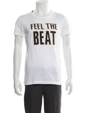 D&G Graphic Print Crew Neck T-Shirt