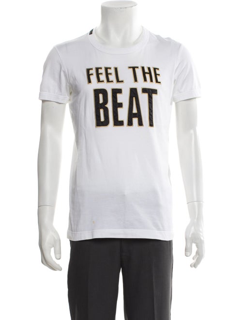 D&G Graphic Print Crew Neck T-Shirt