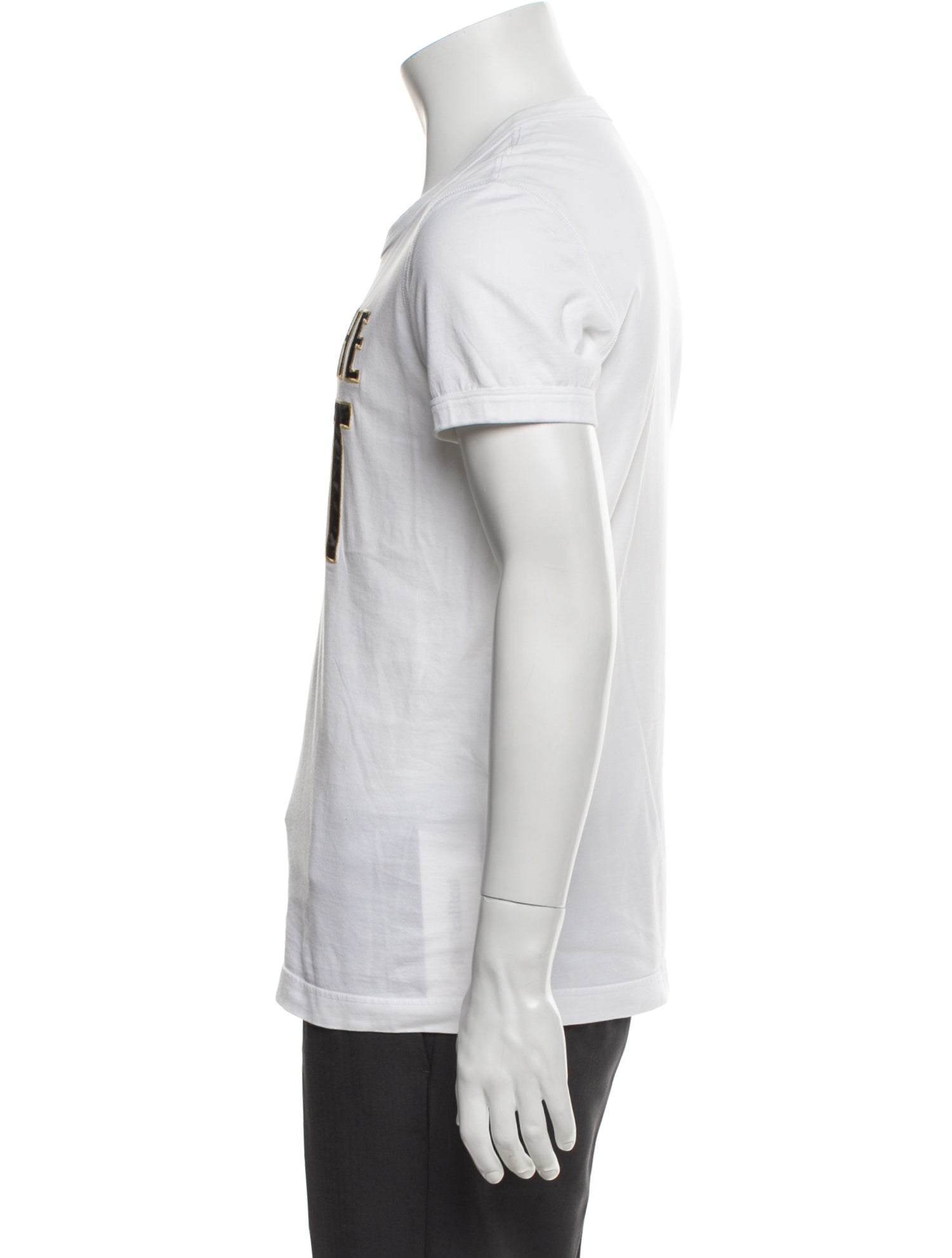 D&G Graphic Print Crew Neck T-Shirt