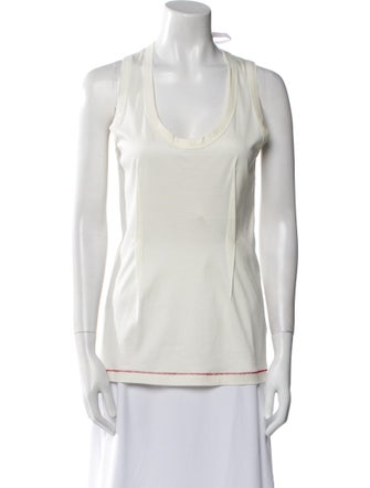 D&G Scoop Neck Sleeveless Top