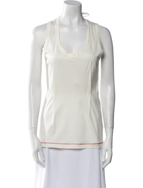 D&G Scoop Neck Sleeveless Top
