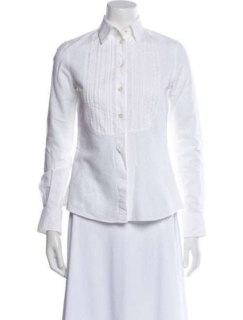 D&G Long Sleeve Button-Up Top