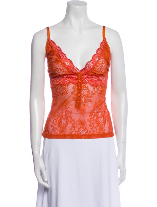 D&G V-Neck Sleeveless Top